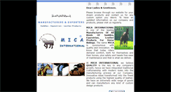 Desktop Screenshot of micaintl.com